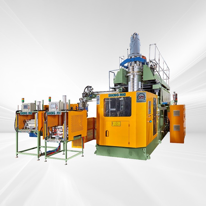 Special hollow blow molding machine for 